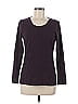 T by Talbots Purple 3/4 Sleeve T-Shirt Size M - photo 1