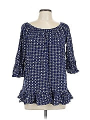 Terra & Sky 3/4 Sleeve Blouse