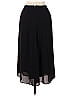 DKNY 100% Polyester Solid Black Formal Skirt Size 8 - photo 2