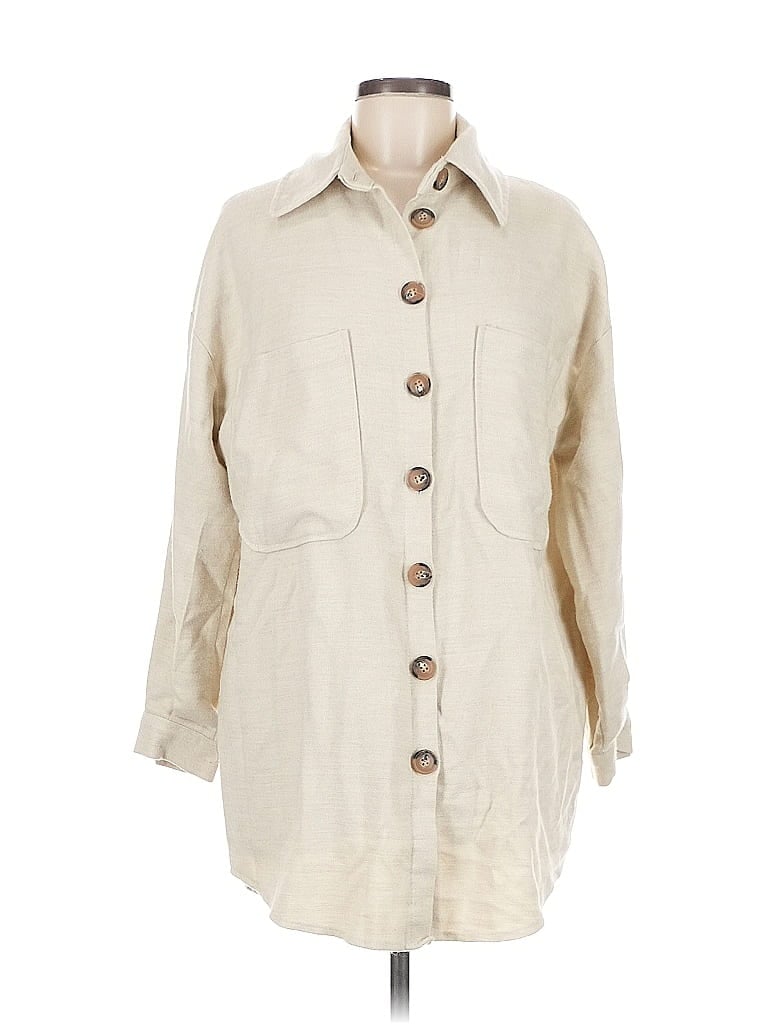 Pre-owned Assorted Brands Coat In White