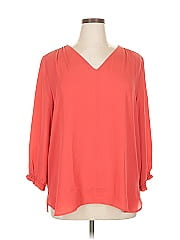 Ann Taylor Loft Outlet 3/4 Sleeve Blouse