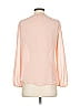 Zara Basic 100% Polyamide Pink 3/4 Sleeve Blouse Size XS - photo 4