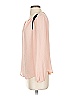 Zara Basic 100% Polyamide Pink 3/4 Sleeve Blouse Size XS - photo 6