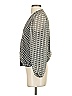 Mi ami 100% Polyester Gray Long Sleeve Blouse Size S - photo 5