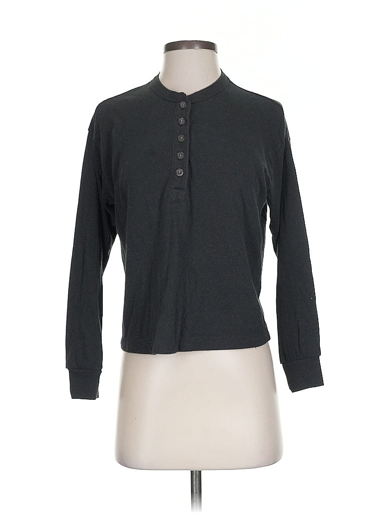 Click to view more detailed imagery on our partner's website Pre-owned Marine Layer Long Sleeve Henley Shirt In Gray