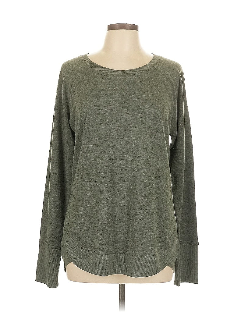 Balance Collection Green Pullover Sweater Size L - photo 1