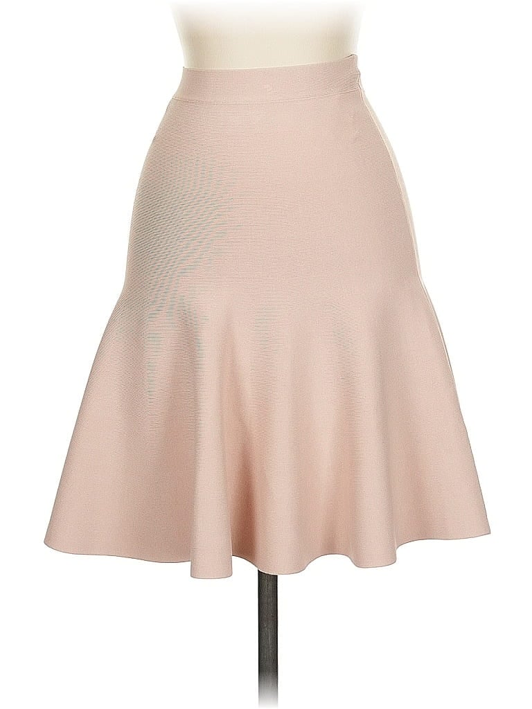Pre-owned Bcbgmaxazria Formal Skirt In Brown