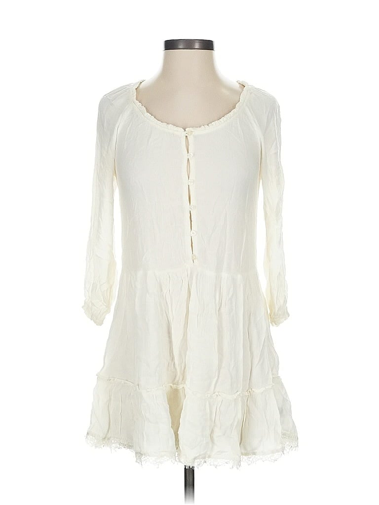 Pre-owned Aerie Casual Dress In White