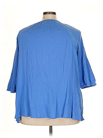 Catherines 3/4 Sleeve Blouse (view 2)