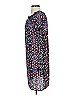 Veronica M. 100% Polyester Print Blue Casual Dress Size S - photo 4