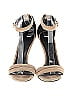 Nicholas 100% Leather Ivory Tan Heels Size EU 38 1/2 - photo 2