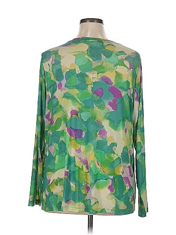 LOGO by Lori Goldstein Long Sleeve Blouse (view 2)