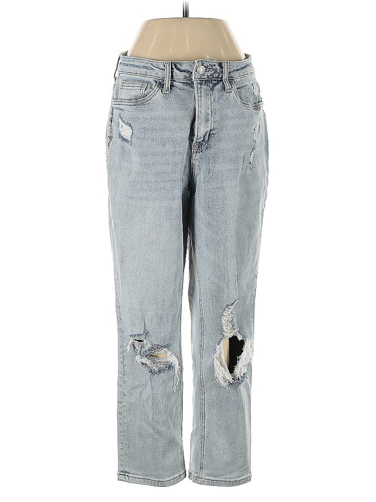 Vervet Hearts Silver Blue Jeans Size 27 waist - photo 1