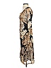 Isaac Mizrahi LIVE! Print Brown Casual Dress Size XXS - photo 4