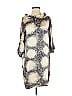 Corey Lynn Calter Print Ivory Casual Dress Size 4 - photo 1