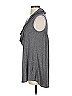 LOGO by Lori Goldstein Gray Casual Dress Size XXS - photo 4