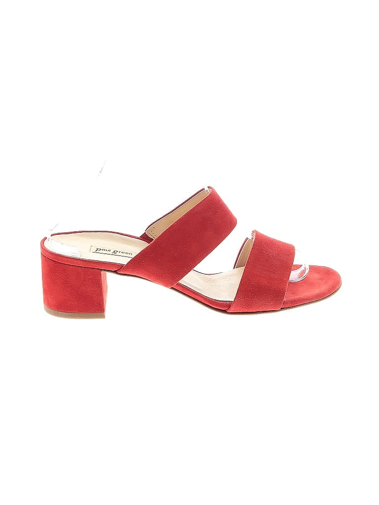 Paul Green Color Block Red Sandals Size UK 6 / US 8 - photo 1