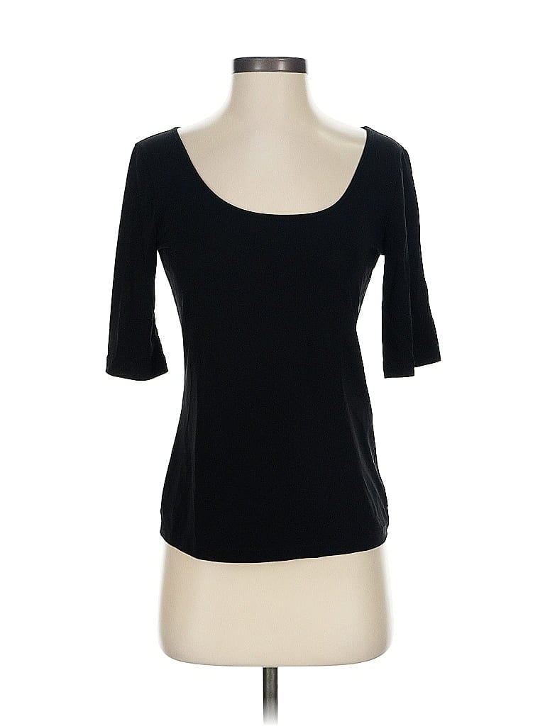 Pre-owned Max Mara 3/4 Sleeve T-shirt In Black
