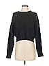 Line & Dot Black Pullover Sweater Size S - photo 1