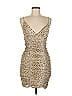 Urban Outfitters Animal Print Tan Cocktail Dress Size M - photo 1