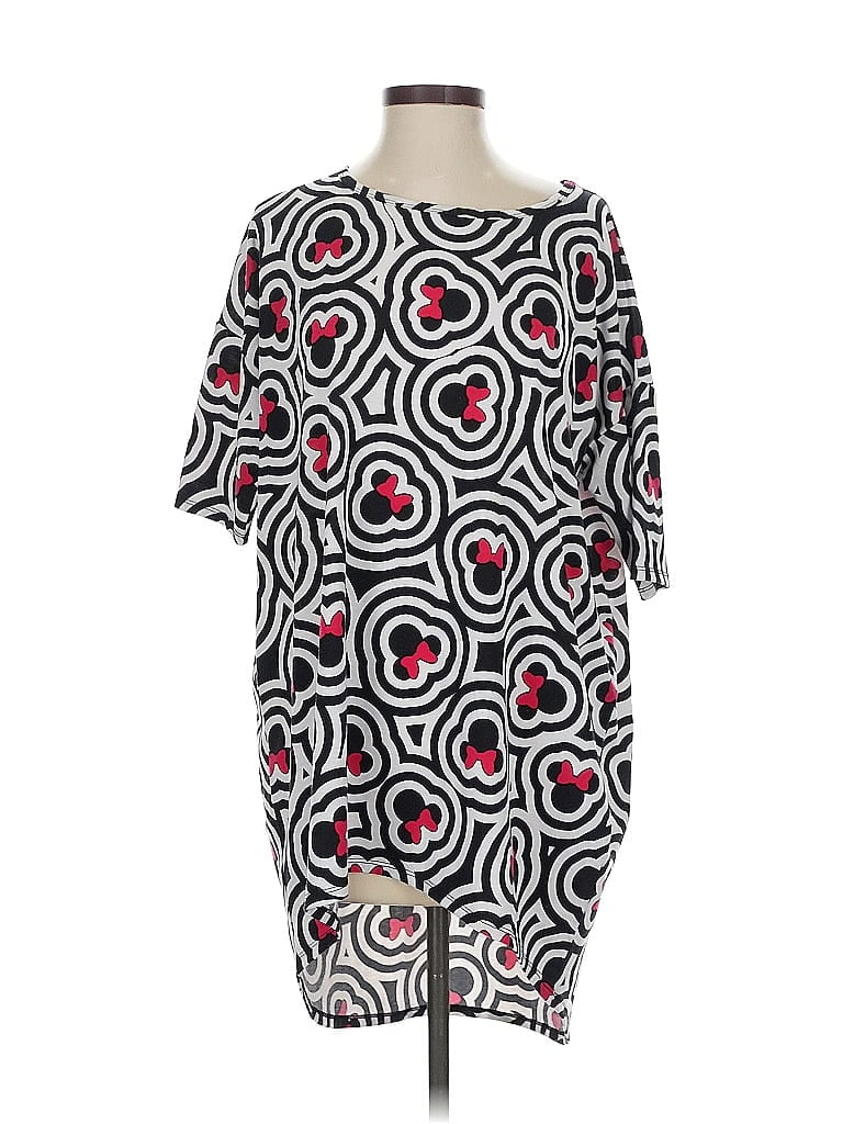 Pre-owned Lularoe Casual Dress In Black