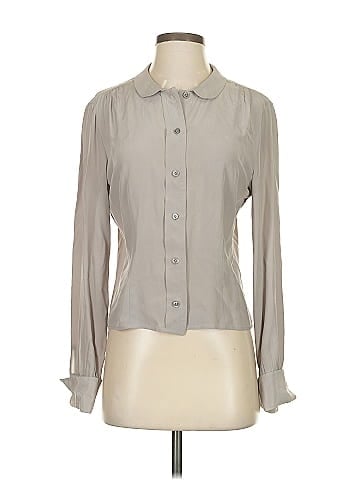 Equipment Long Sleeve Blouse (view 1)