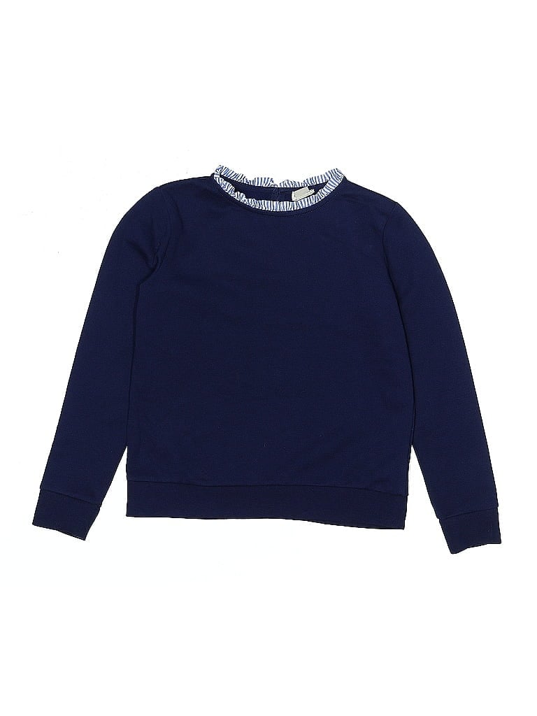 Click to view more detailed imagery on our partner's website Pre-owned Crewcuts Outlet Kids' Pullover Sweater In Blue