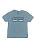 Quiksilver 100% Cotton Teal Short Sleeve T-Shirt Size S (kids) - photo 1