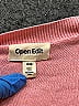 Open Edit Pink Pullover Sweater Size XXS - photo 4
