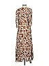 Nicholas Paisley Brown Ivory Casual Dress Size 4 - photo 2