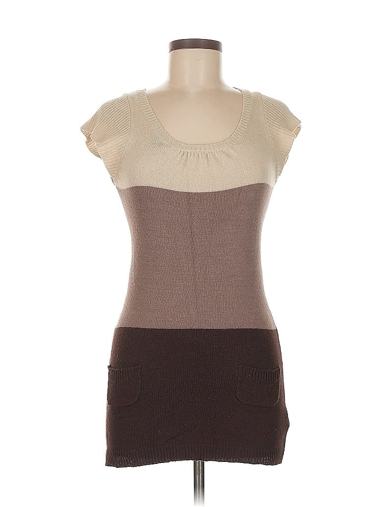 Pre-owned Mine Casual Dress In Brown