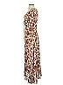 Nicholas Paisley Brown Ivory Casual Dress Size 4 - photo 4