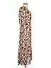 Nicholas Paisley Brown Ivory Casual Dress Size 4 - photo 3