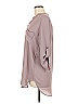 All in Favor 100% Polyester Gray 3/4 Sleeve Blouse Size M - photo 4