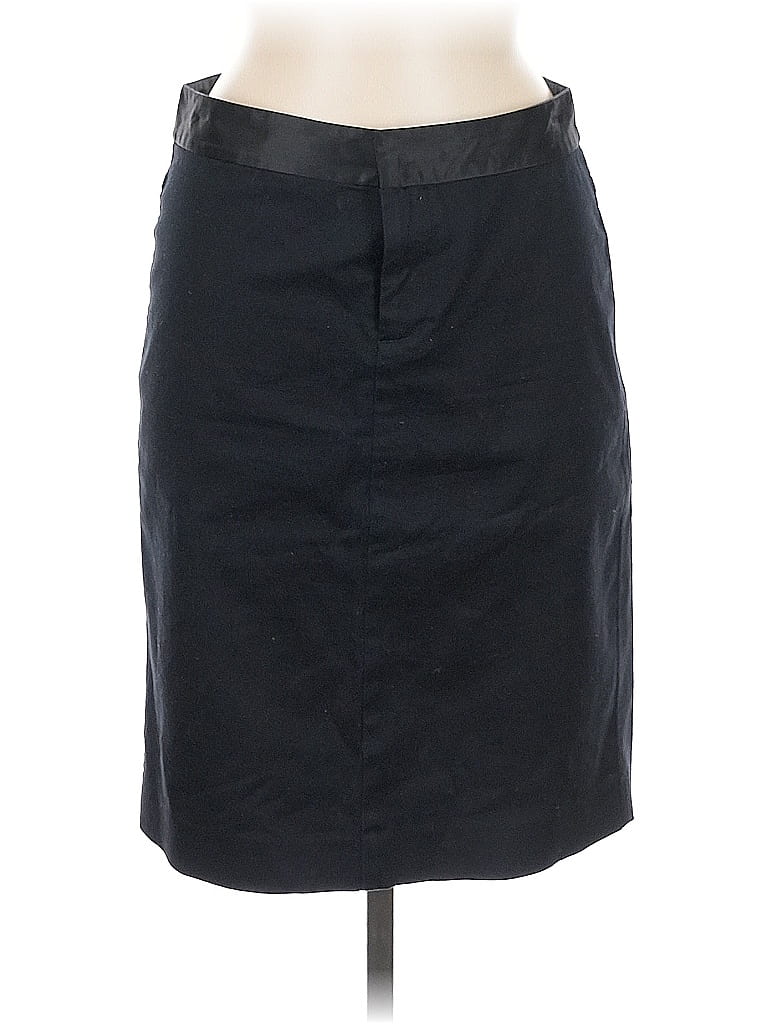 Armani Exchange Solid Black Formal Skirt Size 6 - photo 1