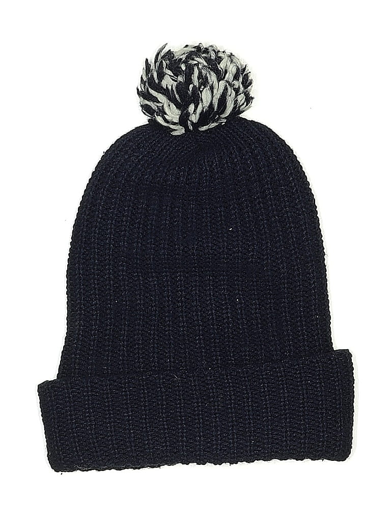 Pre-owned Unbranded Beanie Hat In Black