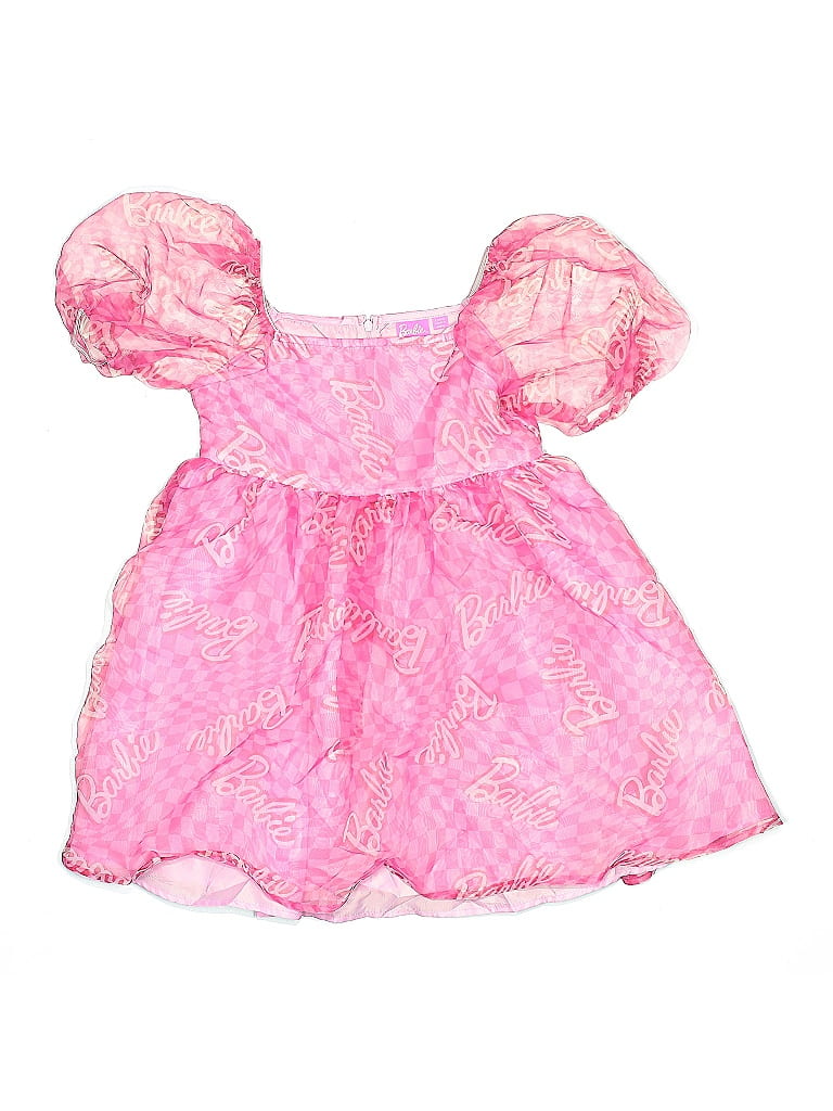 Pre-owned Barbie Kids' Dress In Pink