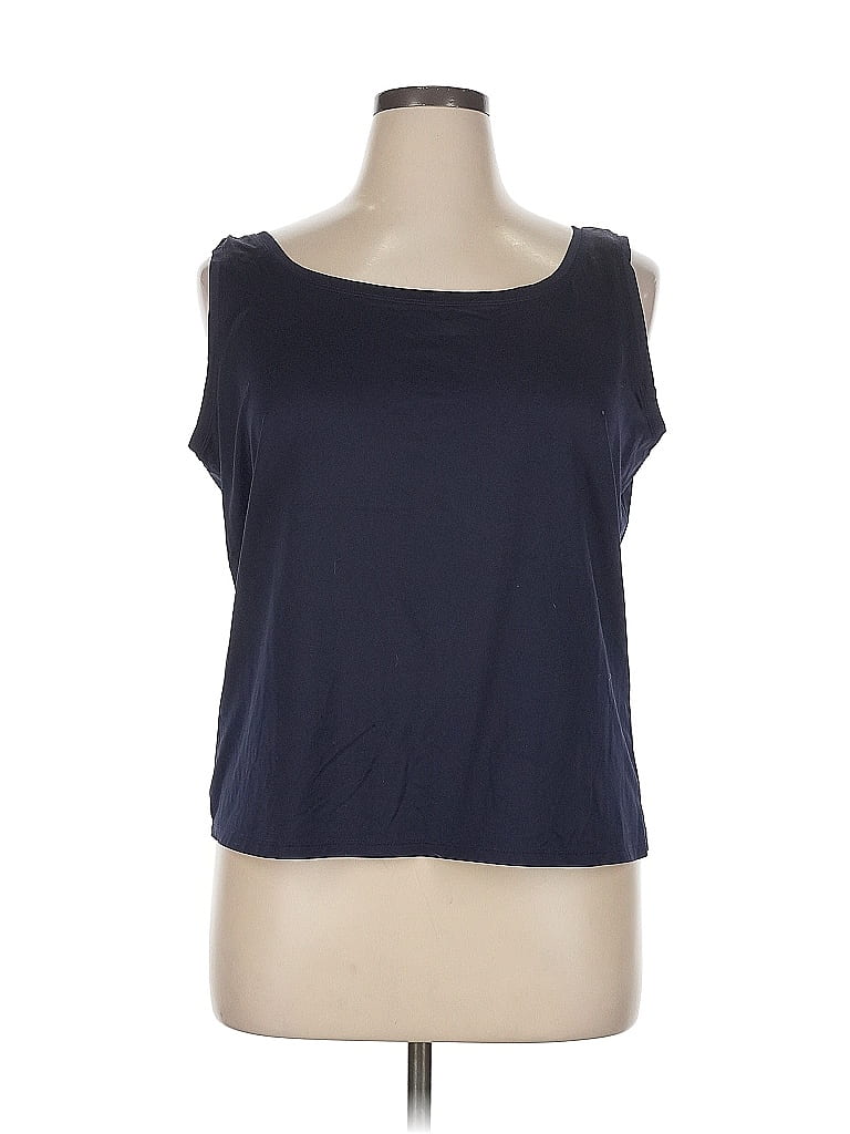 Pre-owned Nygard Sleeveless T-shirt In Blue