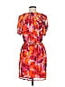 Bebe 100% Polyester Tie-dye Orange Cocktail Dress Size M - photo 3