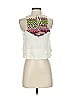 Saylor 100% Cotton White Ivory Sleeveless Blouse Size S - photo 1