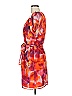 Bebe 100% Polyester Tie-dye Orange Cocktail Dress Size M - photo 5