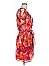 Bebe 100% Polyester Tie-dye Orange Cocktail Dress Size M - photo 4