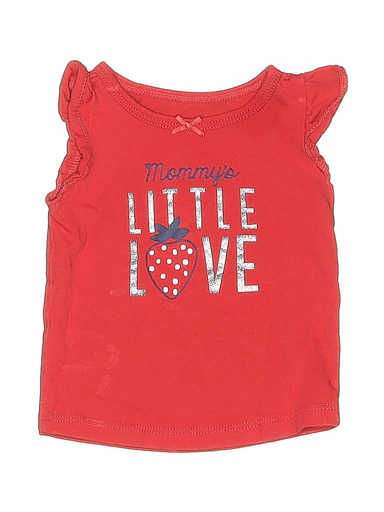 Click to view more detailed imagery on our partner's website Pre-owned Child Of Mine By Carter's Babies' Sleeveless T-shirt In Red