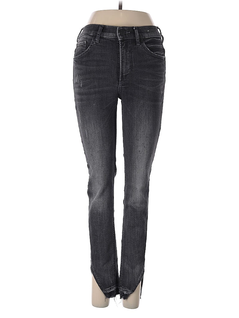 Pre-owned Express Jeans In Gray