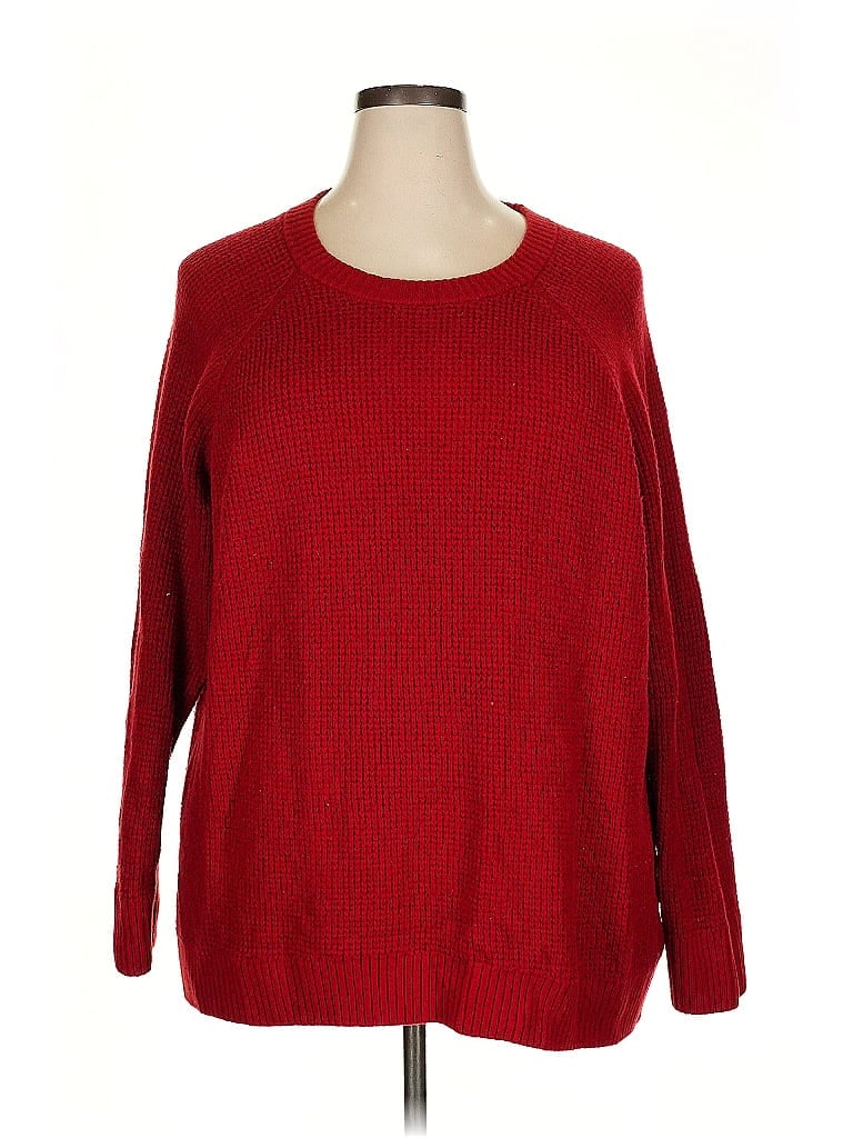Pre-owned Old Navy Pullover Sweater In Red