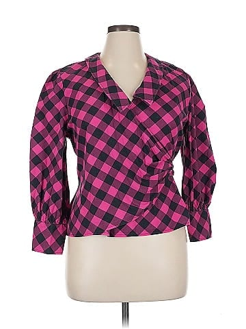 New York & Company 3/4 Sleeve Blouse (view 1)