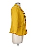 Kasper Solid Yellow Blazer Size M (estimated) - photo 3