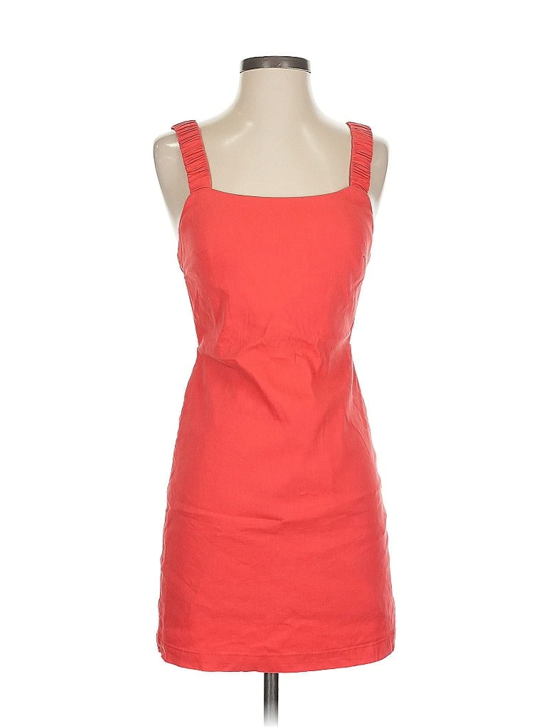 Click to view more detailed imagery on our partner's website Pre-owned Zara Cocktail Dress In Orange