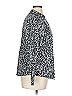 Talbots Animal Print Silver Long Sleeve Blouse Size 16 (petite) - photo 3