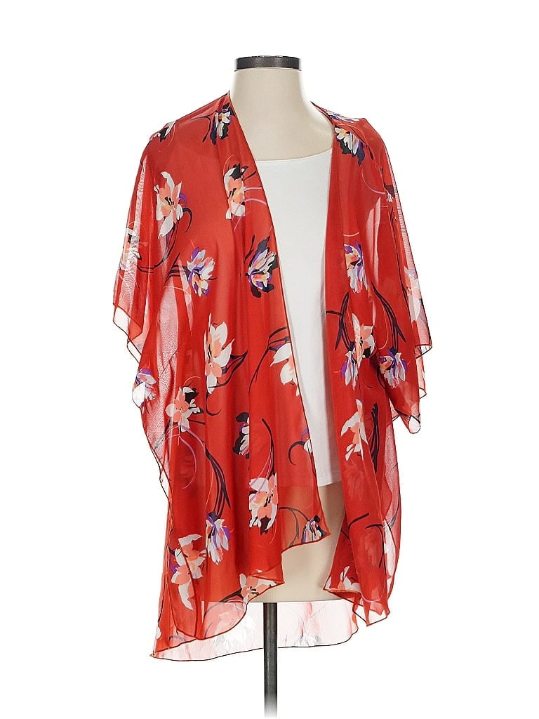 Click to view more detailed imagery on our partner's website Pre-owned Emory Park Kimono In Red